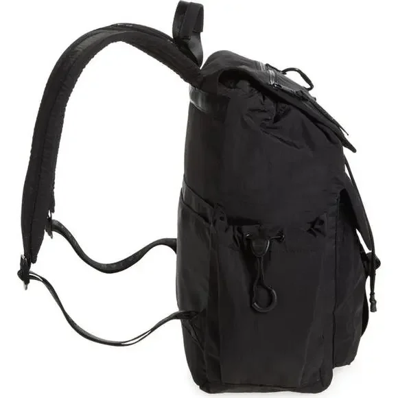 NEW PAJAR CANADA Black Nylon Ripstop Parachute Backpack  display picture 1